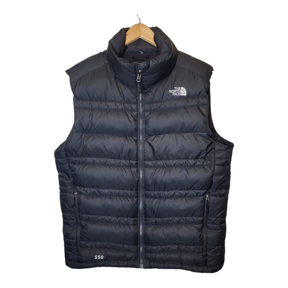 The North Face Other - North Face Nupste 550 Goose Down Full Zip Puffer Vest Black Men’s Large